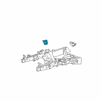 OEM 2007 Ford F-150 Front Mount Diagram - 7L3Z-6038-C