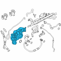 OEM 2008 BMW X6 Exchange-Turbo Charger Diagram - 11-65-7-649-296