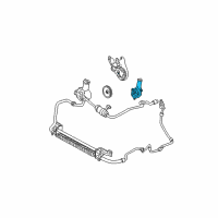 OEM Mercury Sable Power Steering Pump Diagram - XF1Z-3A674-BCRM