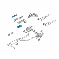 OEM 2006 BMW X5 Heat Resistant Plate Diagram - 11-62-7-532-924