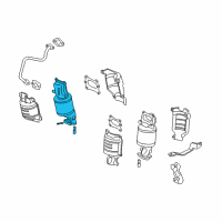 OEM 2012 Acura RL Exhaust Manifold Diagram - 18190-RKG-A00