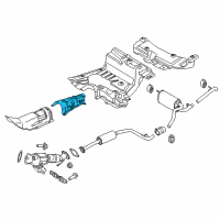 OEM Ford C-Max Center Shield Diagram - AV6Z-1711434-A