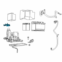 OEM Strap-Battery Diagram - 68304793AB