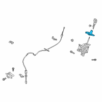 OEM Ford C-Max Shift Indicator Diagram - CJ5Z-7D443-FB