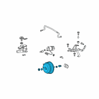 OEM 2000 Acura RL Power Assembly, Master (8"+9") Diagram - 46400-SZ3-A05