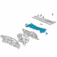 OEM 2016 Acura RLX Dashboard (Upper) Diagram - 61100-TY2-A01ZZ