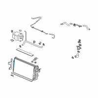 OEM Pontiac Tank Diagram - 52494040