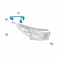 OEM Chevrolet Socket & Wire Diagram - 84308389