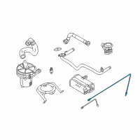 OEM 1998 BMW 318i Oxygen Sensor Diagram - 11-78-1-739-845