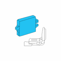 OEM 2013 Toyota Prius C Control Module Diagram - 89784-52030