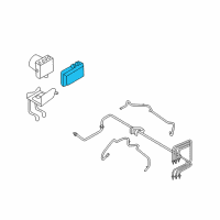 OEM 2009 Ford Taurus Module Diagram - 9G1Z-2C219-B