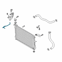 OEM 2020 Kia Telluride Hose-Radiator RESERV Diagram - 25443S9000