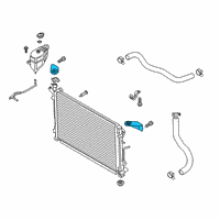 OEM Kia Pad U Diagram - 25332S9000