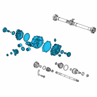 OEM Chevrolet Camaro Differential Assembly Diagram - 84173769