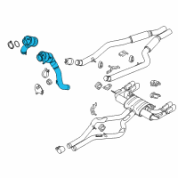 OEM 2015 BMW X5 Catalytic Converter Diagram - 18-32-7-847-985