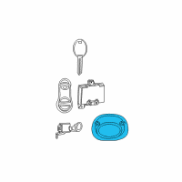 OEM 2005 Chrysler PT Cruiser Sensor-Intrusion Module Diagram - RP45MF1AD