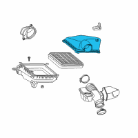 OEM 2009 Toyota Land Cruiser Cover Assembly Diagram - 17705-38101