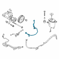 OEM BMW 740Ld xDrive Dynamic Drive Expansion Hose Diagram - 32-41-6-793-594