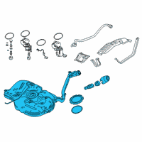 OEM 2019 Honda Civic Tank, Fuel Diagram - 17044-TGG-A10