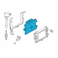 OEM 2020 Honda Accord CONTROL MODULE, POWERTRAIN (REWRITABLE) Diagram - 37820-6A0-952