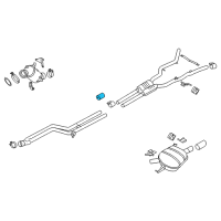 OEM 2015 BMW 328i xDrive Vibration Absorber Diagram - 18-30-7-600-872