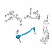 OEM 2019 BMW X5 Tension Strut With Hydraulic Diagram - 31-10-6-893-550