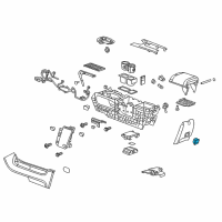 OEM 2015 Chevrolet Malibu Auxiliary Jack Diagram - 22778335