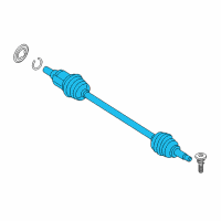 OEM 2021 BMW X2 OUTPUT SHAFT Diagram - 33-20-8-679-838