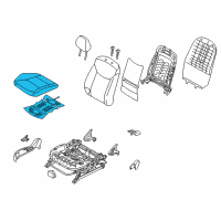 OEM 2013 Hyundai Elantra Cushion Assembly-Front Seat, Passenger Diagram - 88200-3X112-PDJ
