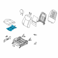 OEM Hyundai Elantra Heater-Front Seat Cushion Driver Diagram - 88190-3X100