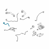 OEM Ford Connector Tube Diagram - GN1Z-9D661-A