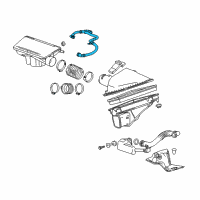 OEM Cadillac Tube Asm-Pcv Diagram - 12633792