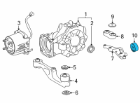 OEM 2022 Lexus NX350 Axle Shaft Seal Diagram - 4165142080