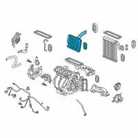 OEM 2022 Honda Insight Set, Core Heater S Diagram - 79119-TBA-A11