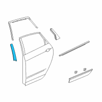 OEM 2012 Cadillac SRX Applique Diagram - 20932874