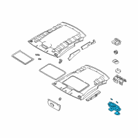 OEM 2004 Dodge Stratus Lamp-Dome Diagram - MR641651