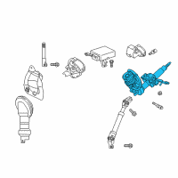 OEM Column Assembly Diagram - 45250-21201