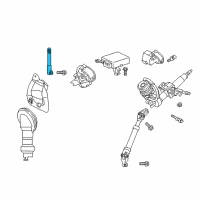 OEM 2013 Scion tC Intermed Shaft Diagram - 45221-21010