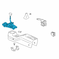 OEM 2002 Toyota MR2 Spyder Shifter Diagram - 33530-17100