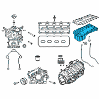 OEM 2022 Dodge Durango Pan-Engine Oil Diagram - 68212569AA