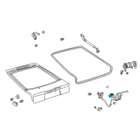 OEM 2005 Toyota Celica Actuator Diagram - 69150-20010