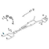 OEM 2011 BMW 550i GT Gasket Ring Diagram - 18-30-7-577-959