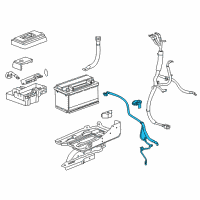 OEM 2015 Cadillac Escalade CABLE ASM-BAT NEG Diagram - 84634109