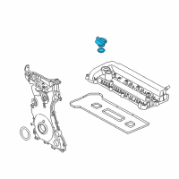 OEM 2018 Ford F-150 Filler Cap Diagram - F2GZ-6766-C