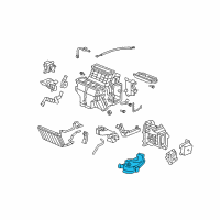 OEM 2008 Honda Ridgeline Valve Assembly, Water Diagram - 79710-SHJ-A02