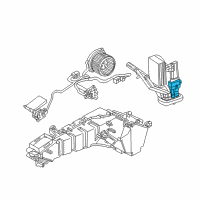 OEM 2003 Dodge Durango Valve-A/C Expansion Diagram - 5019630AB