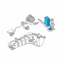 OEM Dodge Durango Air Conditioning Diagram - 5019642AA