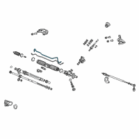 OEM 2005 Acura RSX Pipe A, Cylinder Diagram - 53670-S6M-A01