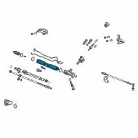 OEM 2006 Acura RSX Boot Set Diagram - 06536-S5A-H01