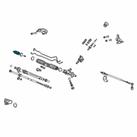 OEM 2002 Acura RSX Boot B Set Diagram - 06537-S7A-J01